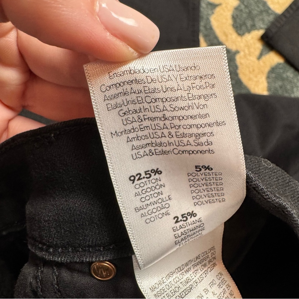 MOTHER Women's Black Jeans - Picture 7 of 14